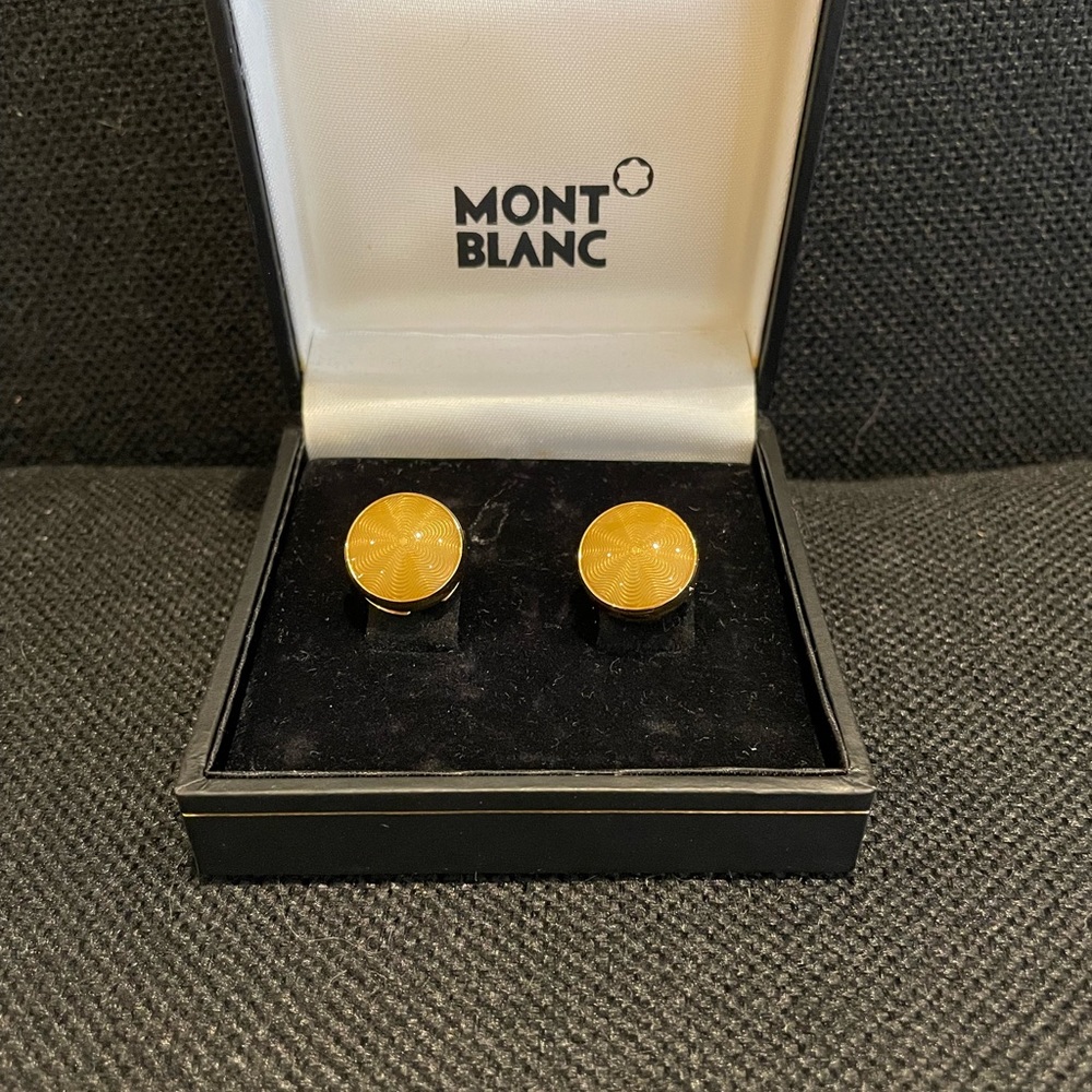 NEW MONT BLANC CUFF LINKS